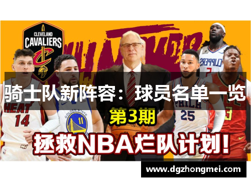 骑士队新阵容：球员名单一览