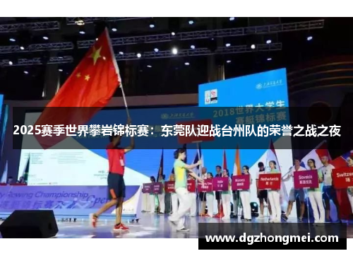 2025赛季世界攀岩锦标赛：东莞队迎战台州队的荣誉之战之夜